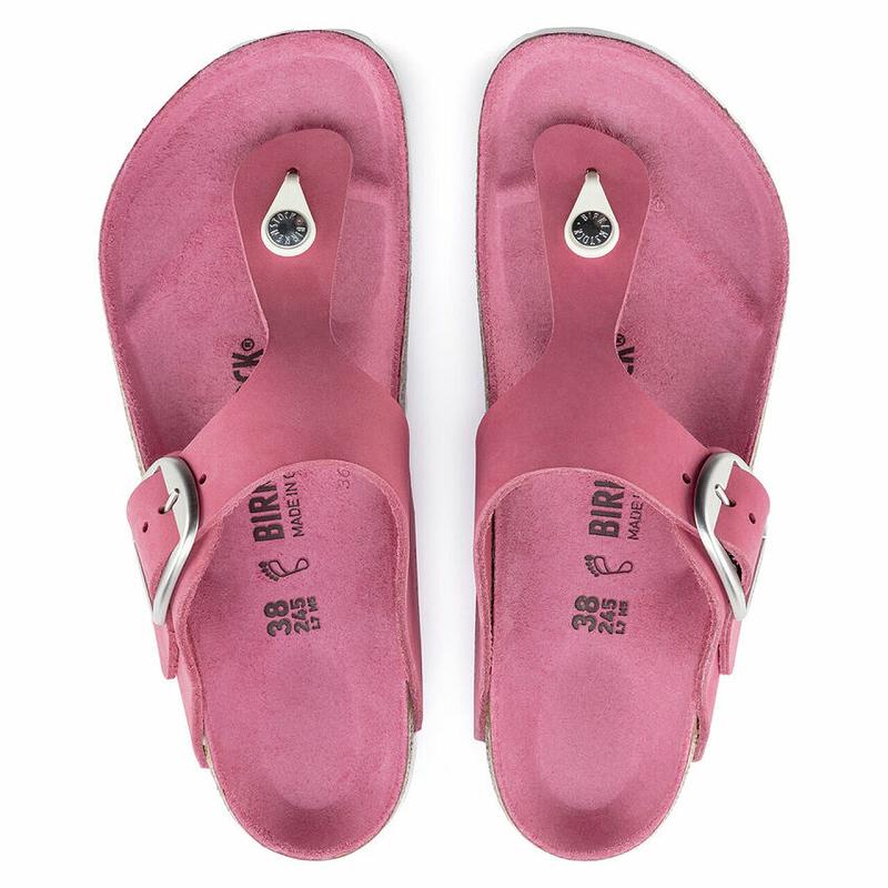 Gizeh Birkenstock Big Prackou Nubuck Damske Ruzove | SK 115WNB